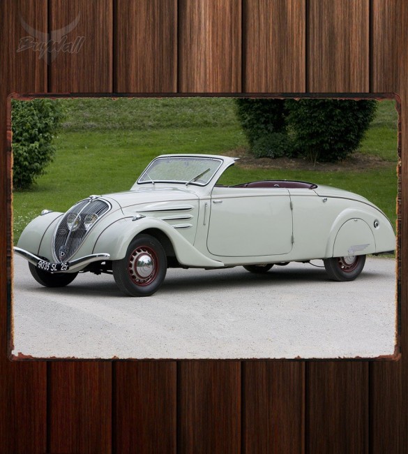 Металлическая табличка Peugeot 402L Eclipse Металлическая табличка Peugeot 402L Eclipse